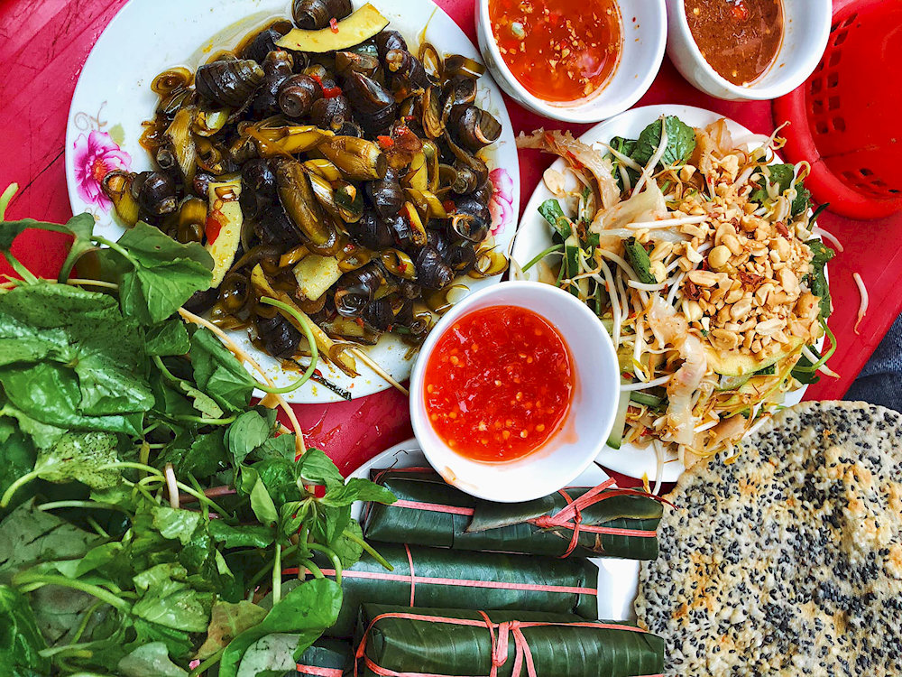 Ốc xào Nghệ An